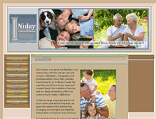 Tablet Screenshot of nidayfunerals.com